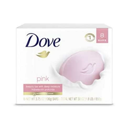 Dove Soap Cream Bar Pink 100g