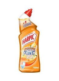 Harpic Toilet Cleaner 750ml Orange