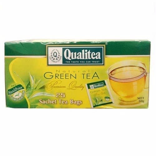 Qualitea Natural Green Tea 50g x 25