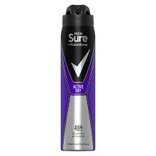 Sure Men Active Dry Aerosol Antiperspirant Deodorant 250ml
