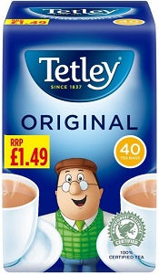 Tetley Original Tea 125g x 40