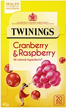 Twinings Cranberry & Raspberry Tea 40g x20